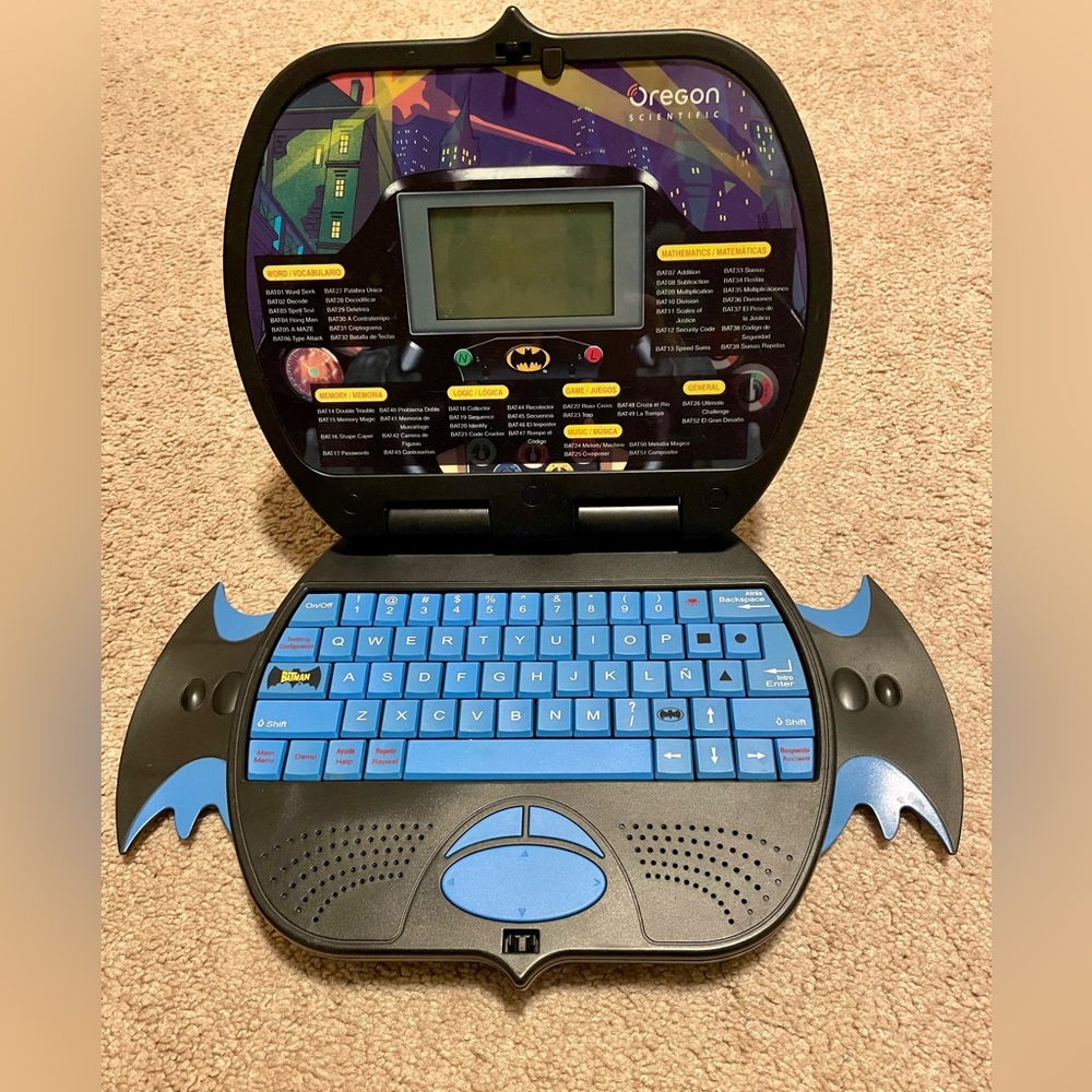 Oregon Scientific Batman Power Wing Laptop for Kids